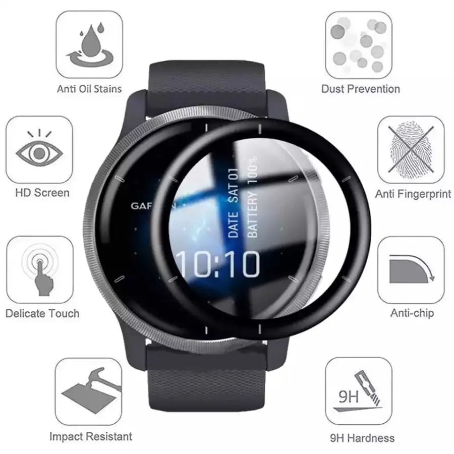 Garmin Venu 2 - Screen Protectors (Pack of 5)