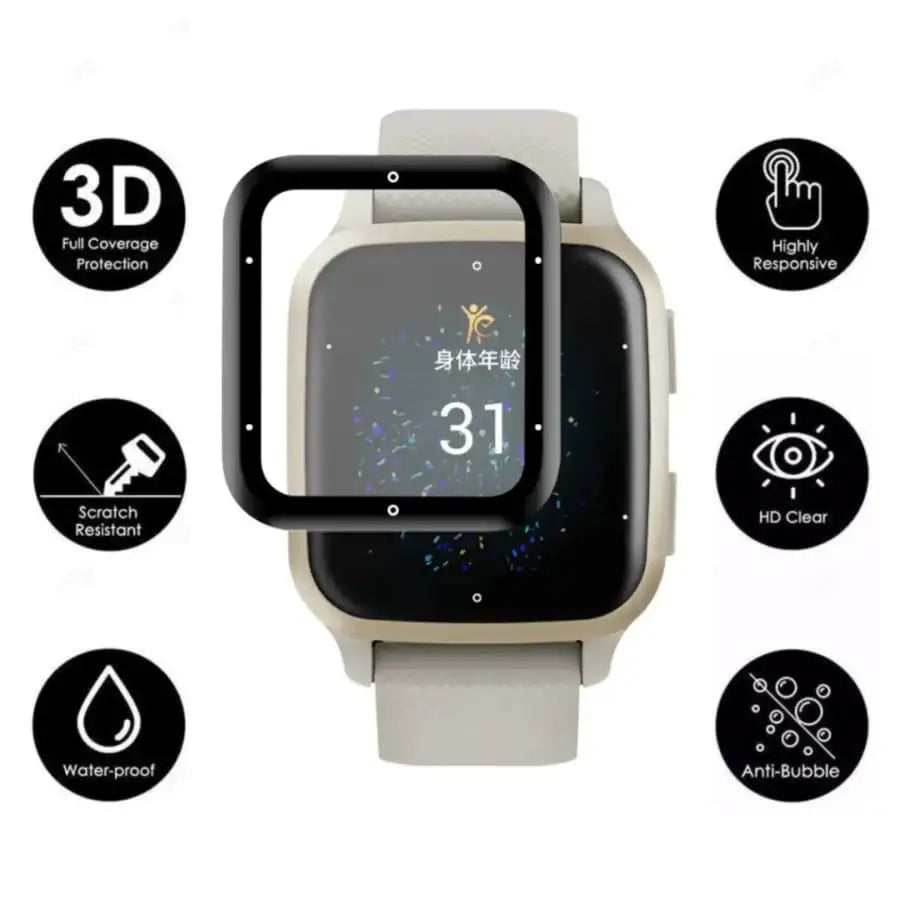 Garmin Venu Sq 2 Series - Screen Protectors (Pack of 5)