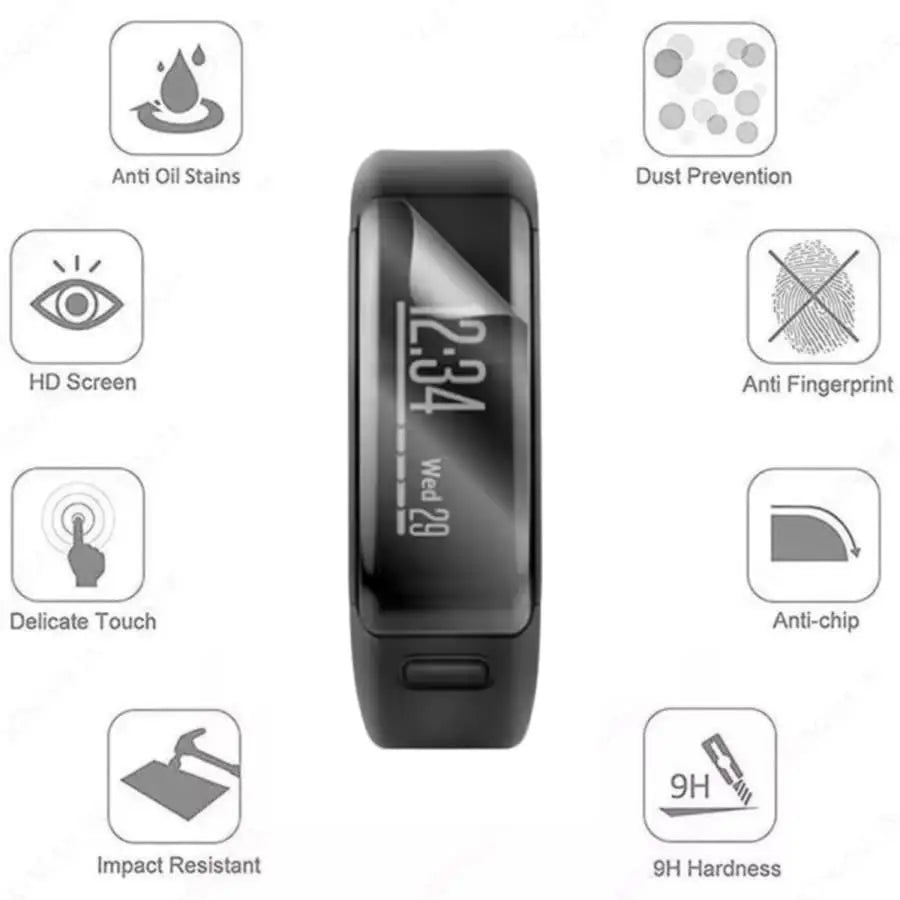Garmin Vivosmart HR - Screen Protectors (Pack of 5)