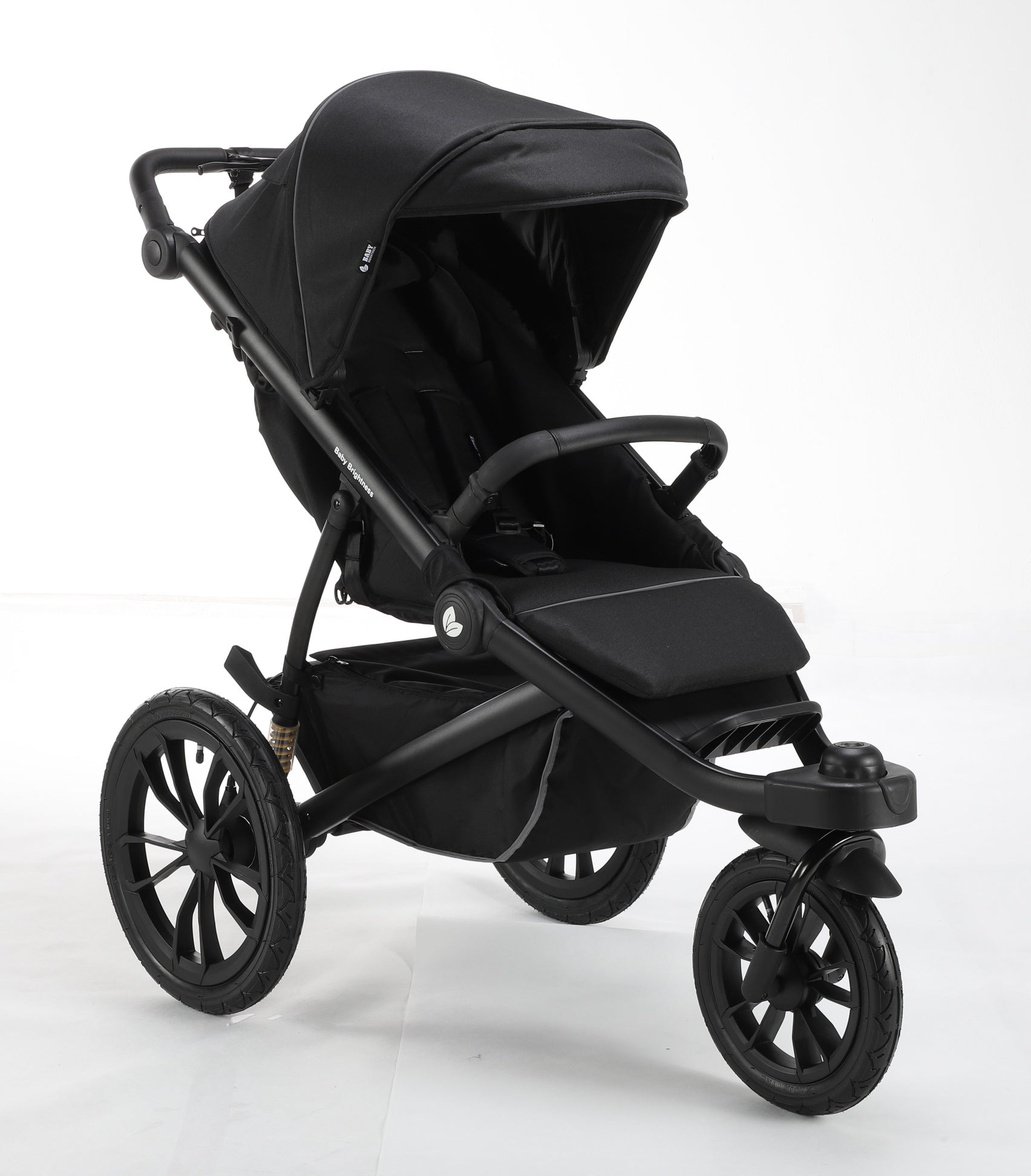 Pre-order Hill All Terrain Jogging Baby Stroller with Carrycot and Car Seat (Black） - image 2