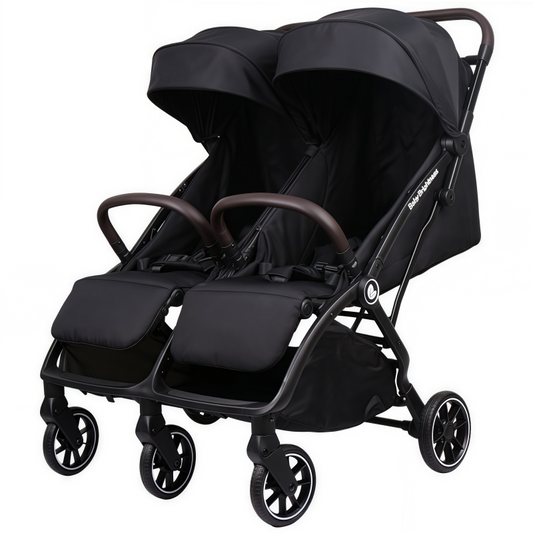 Baby Brightness FlexGo Duo double stroller Black