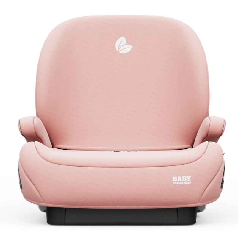 Pre-order Baby Brightness CloudLift Pro Half Booster Seat with ISOFIX and Backrest - Pink