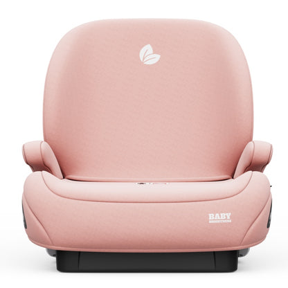 Pre-order Baby Brightness CloudLift Pro Half Booster Seat with ISOFIX and Backrest - Pink