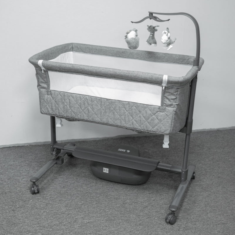Pre-order Baby Brightness ZYLA Electric Baby Bassinet Bedside Sleeper – Grey