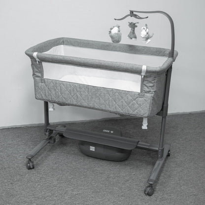 Pre-order Baby Brightness ZYLA Electric Baby Bassinet Bedside Sleeper – Grey