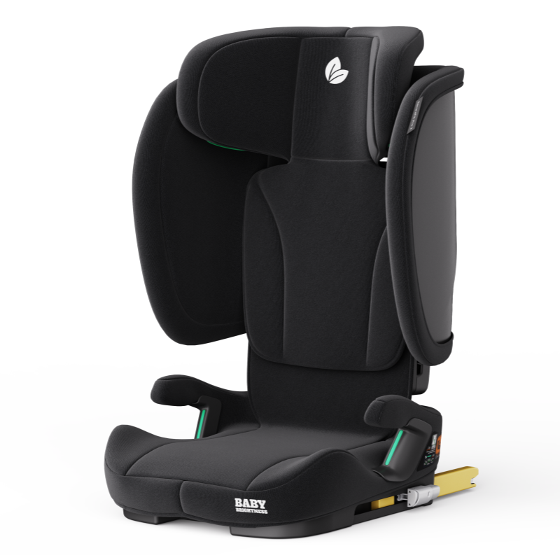 Baby Brightness SecureFit Pro 2 Portable Travel Booster Car Seat Black