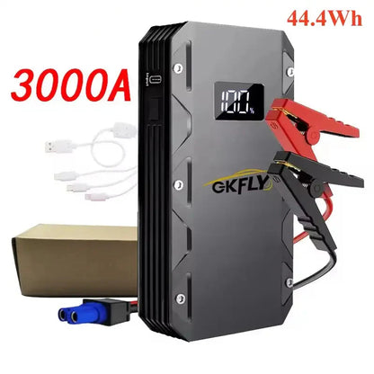 9000A Car Jump Starter & 12V Emergency Battery Booster Charger