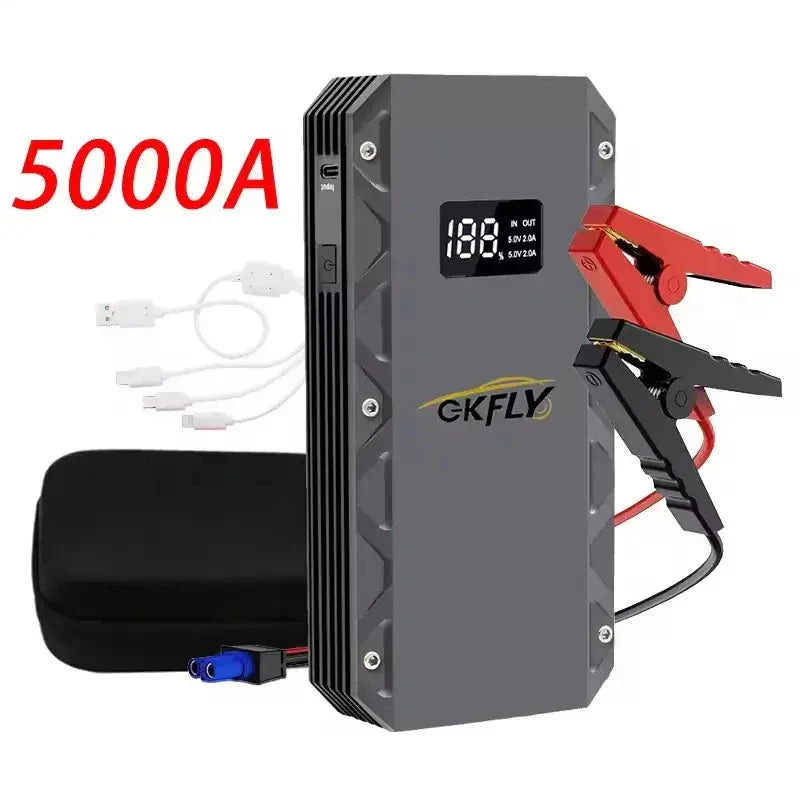 9000A Car Jump Starter & 12V Emergency Battery Booster Charger