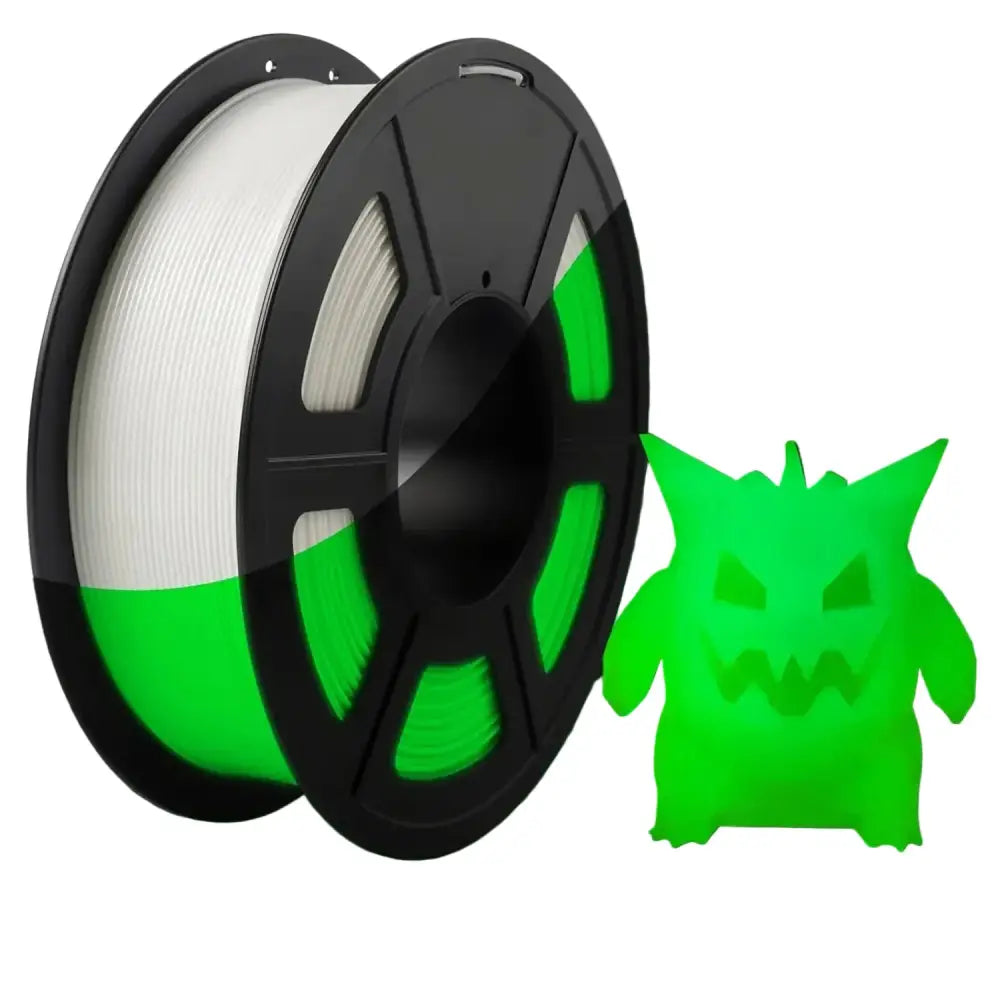 Glow-in-the-Dark PLA 3D Printer Filament 1.75mm (200g) (various colours available)