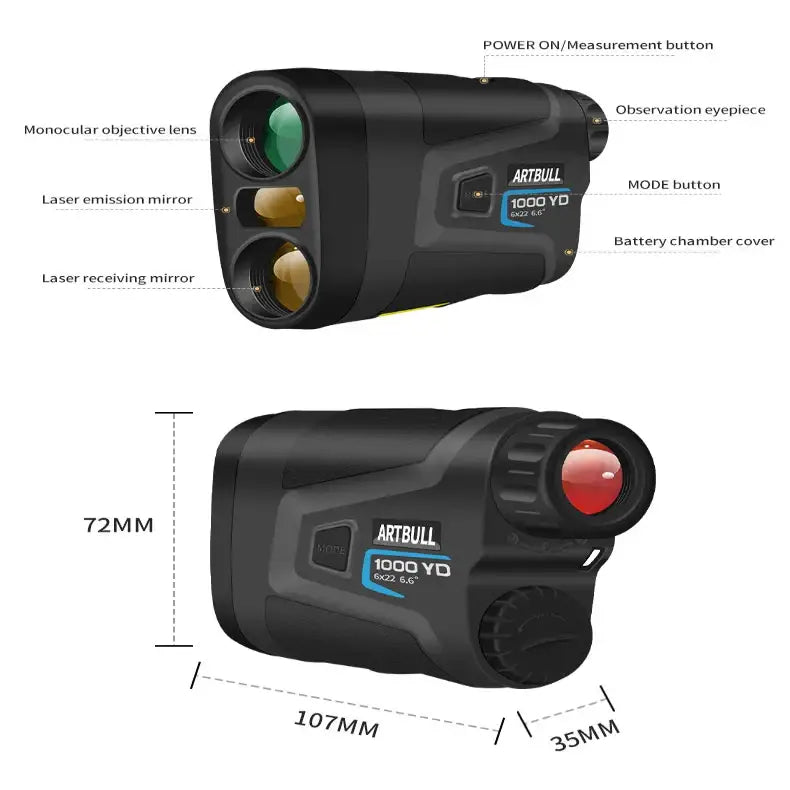 Golf Laser Range Finder – Slope & Pin Distance
