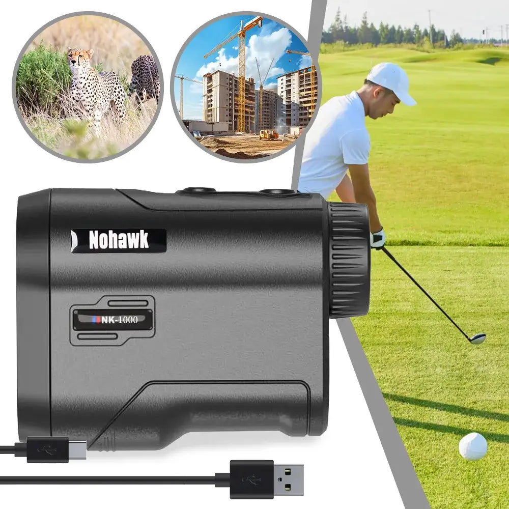 Golf Laser Rangefinder – USB Rechargeable with Slope (different models available)