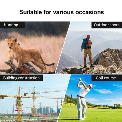 Golf Laser Rangefinder – USB Rechargeable with Slope (different models available)