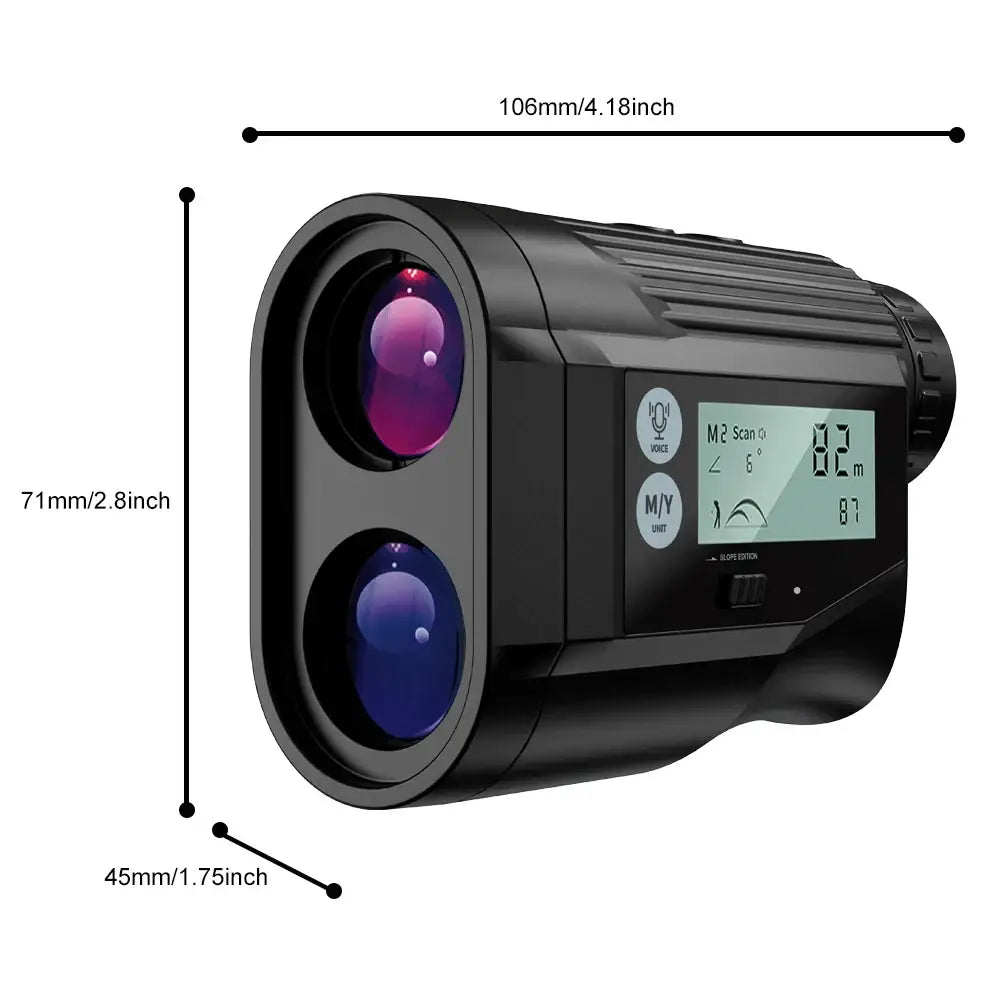 Golf Laser Rangefinder – USB Rechargeable with Slope (different models available)