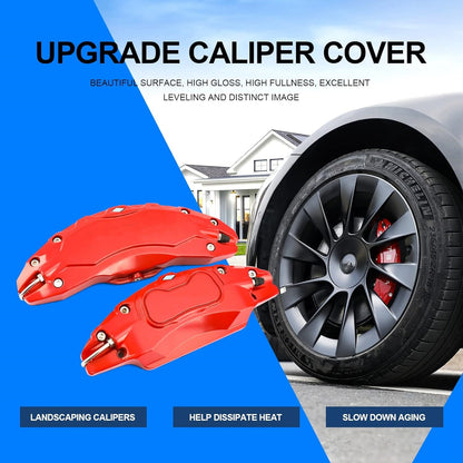 4PCS Caliper Covers Compatible with Tesla Model Y Accessories