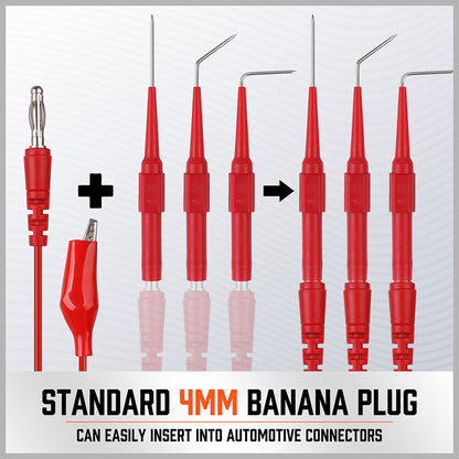 22Pcs Test Tool Aid 23500 Back Probe Kit SG Automotive Identified Probe Pin Wires
