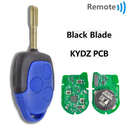 433MHz 4D63 Remote Car Key FO21 Blade for Ford Transit WM & VM (2006–2014)