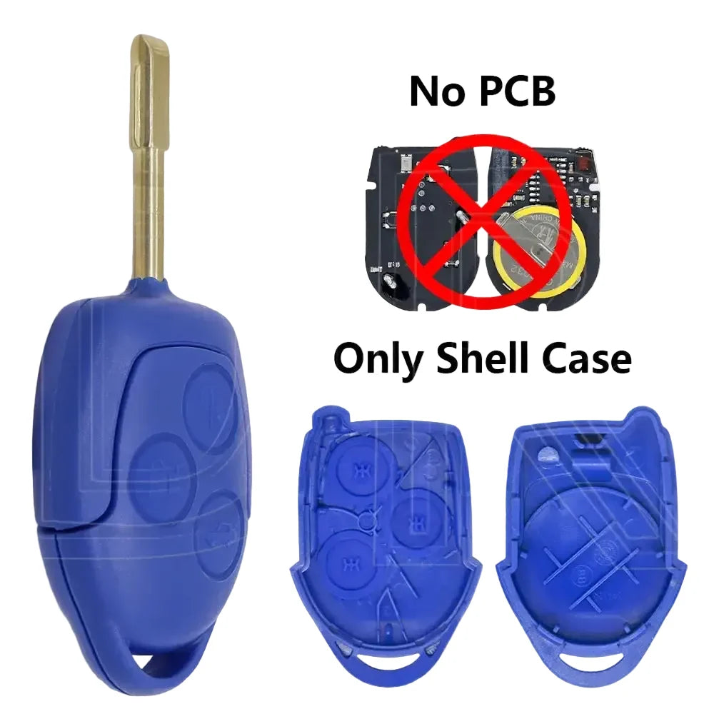 433MHz 4D63 Remote Car Key FO21 Blade for Ford Transit WM & VM (2006–2014)