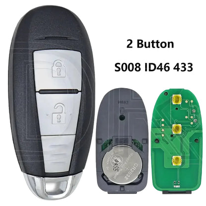 ID46/ID47 Remote Car Key 315/433MHz for Suzuki Swift, SX4, Vitara, S-Cross, Ciaz & Kizashi