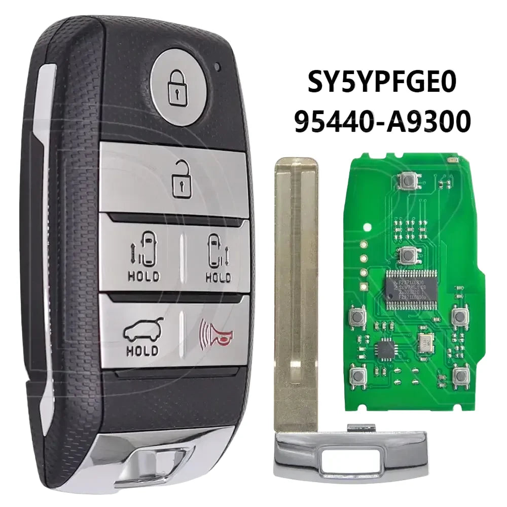 433MHz ID47 Proximity Remote Key for Kia Carnival & Sedona (2016–2021)