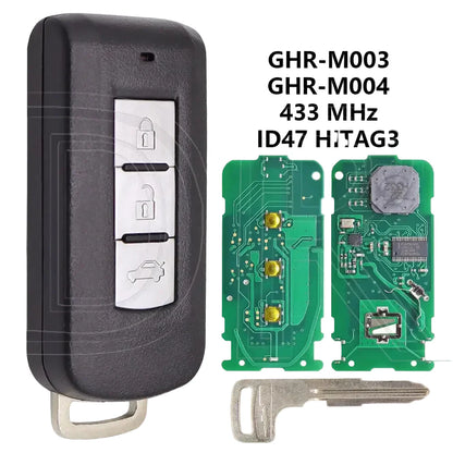 Remote Car Key for Mitsubishi Xpander, Eclipse Cross, Pajero Sport & L200