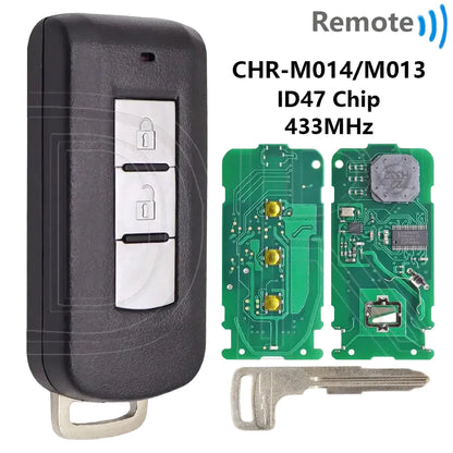 Remote Car Key for Mitsubishi Xpander, Eclipse Cross, Pajero Sport & L200