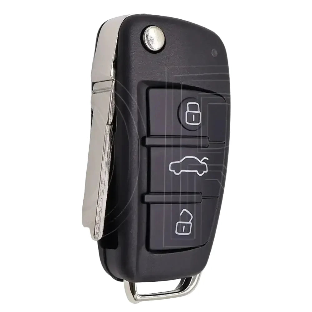 Audi-Style Universal Flip Remote Car Key for Audi, Volkswagen, Skoda & SEAT