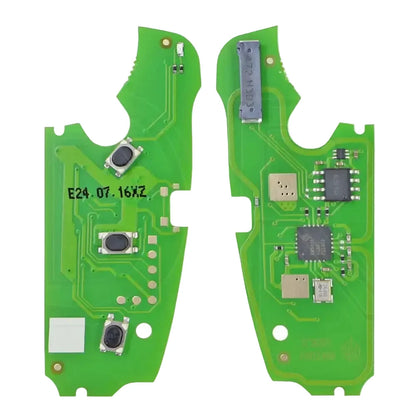 Audi-Style Universal Flip Remote Car Key for Audi, Volkswagen, Skoda & SEAT