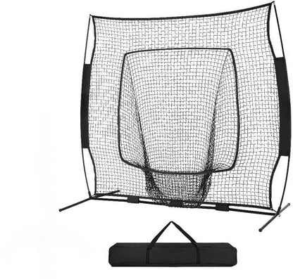 213x213cm Baseball Backstop Softball Practice Net with Carry Bag
