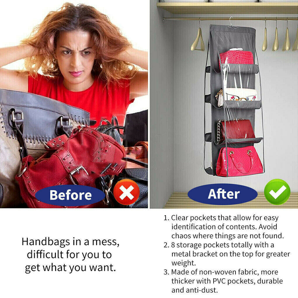 Handbag Storage Bag Holder Hanging Organizer Shelf