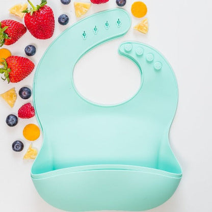 Sleepytot - Silicone Baby Bib - 2 Pack