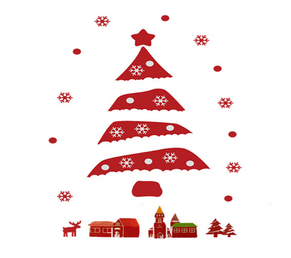 DIY Felt Christmas Tree with Light