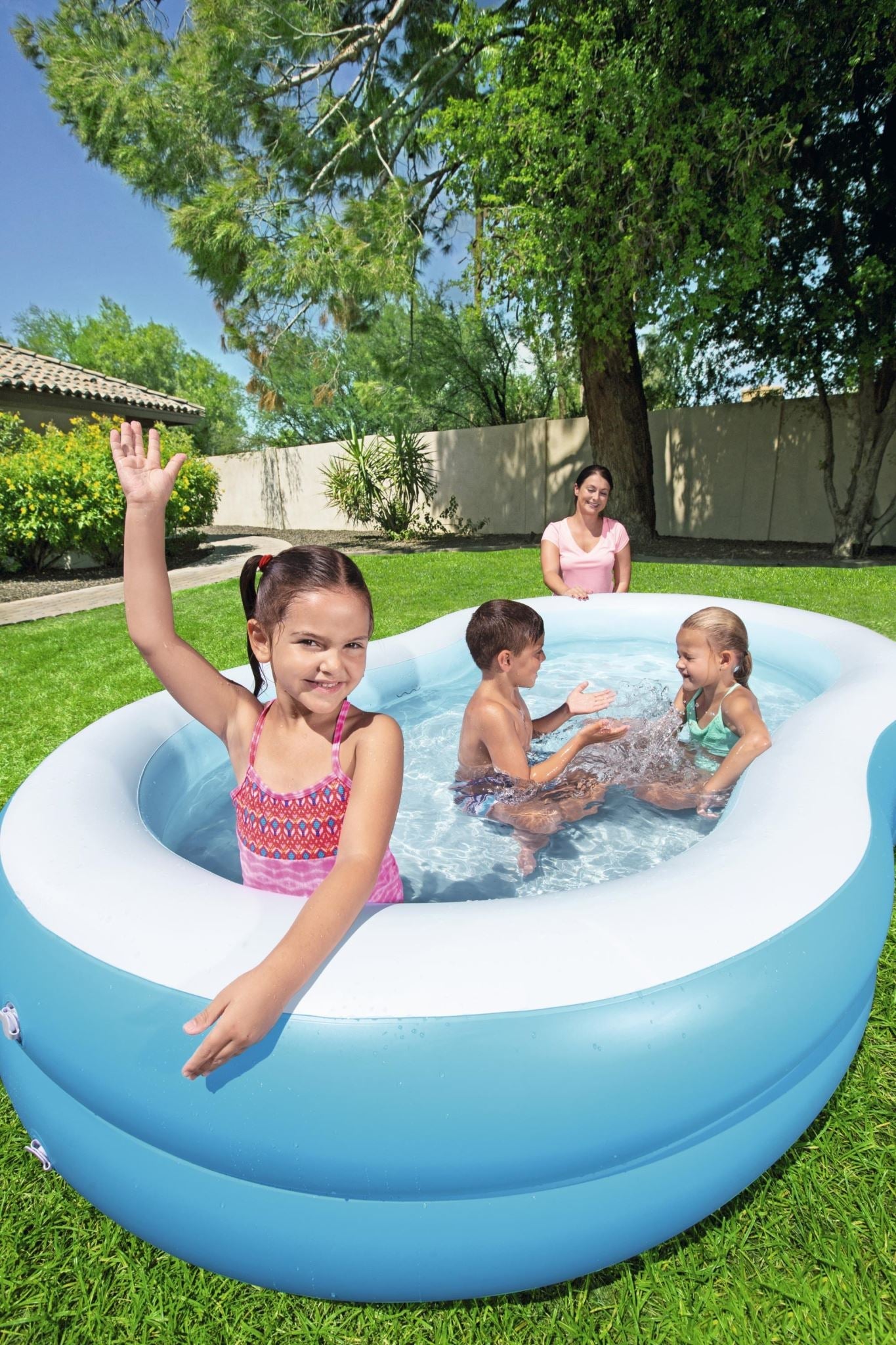Bestway The Big Lagoon Family Above Ground Inflatable 262cm Pool