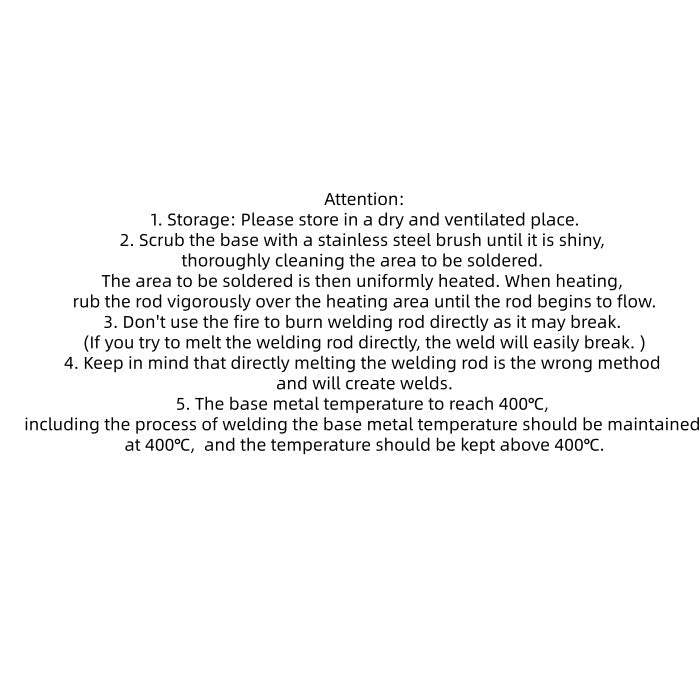 Aluminium Welding Rods - 1.6mmx33cm