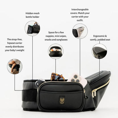 Hackerlily Hipsurfer Carrier - Vegan Leather