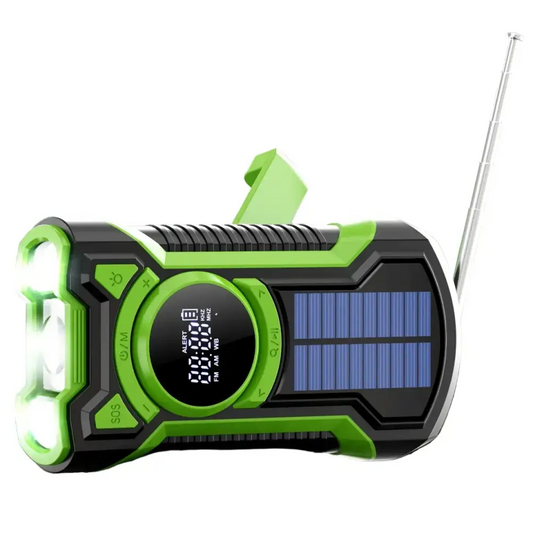 Hand Crank Solar Emergency Radio with Bluetooth 5.3
