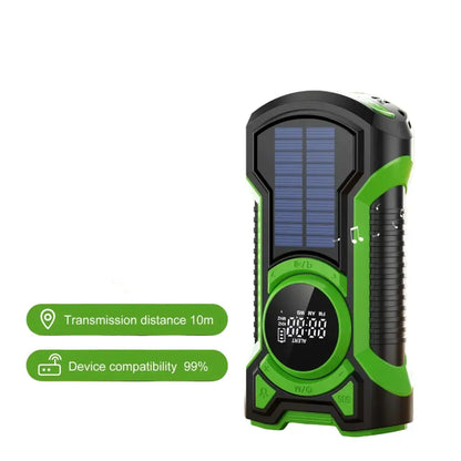 Hand Crank Solar Emergency Radio with Bluetooth 5.3