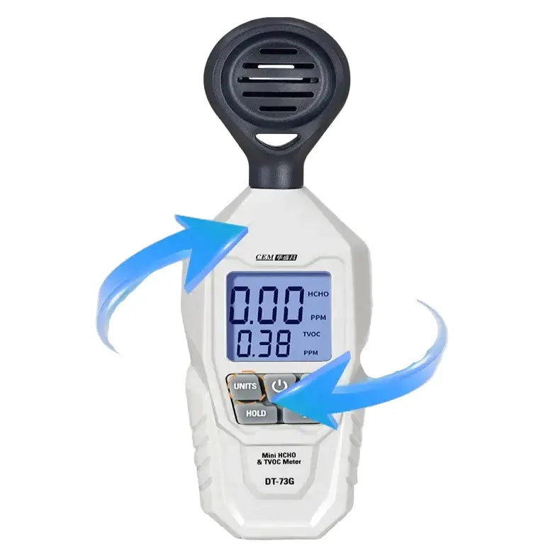Handheld TVOC & HCHO Air Quality Tester (2-in-1)