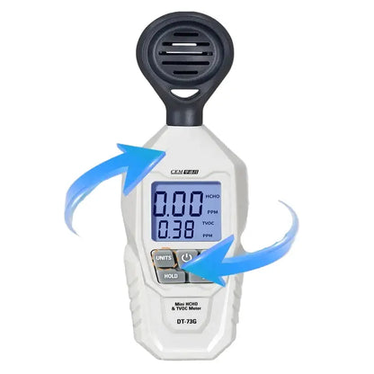 Handheld TVOC & HCHO Air Quality Tester (2-in-1)