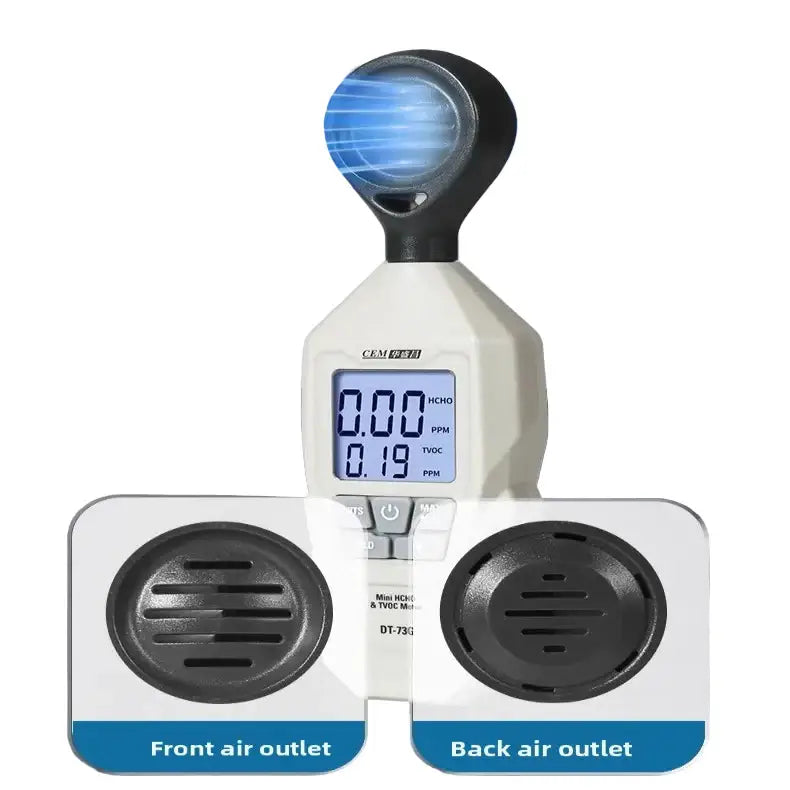Handheld TVOC & HCHO Air Quality Tester (2-in-1)