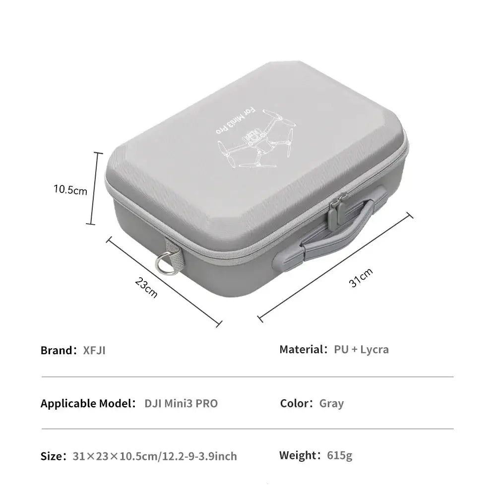 Hard Shell Carrying Case for DJI Mini 3/3 Pro