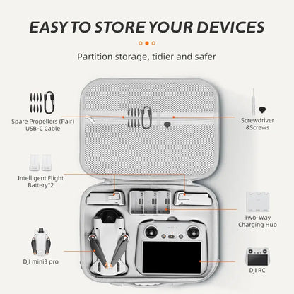 Hard Shell Carrying Case for DJI Mini 3/3 Pro