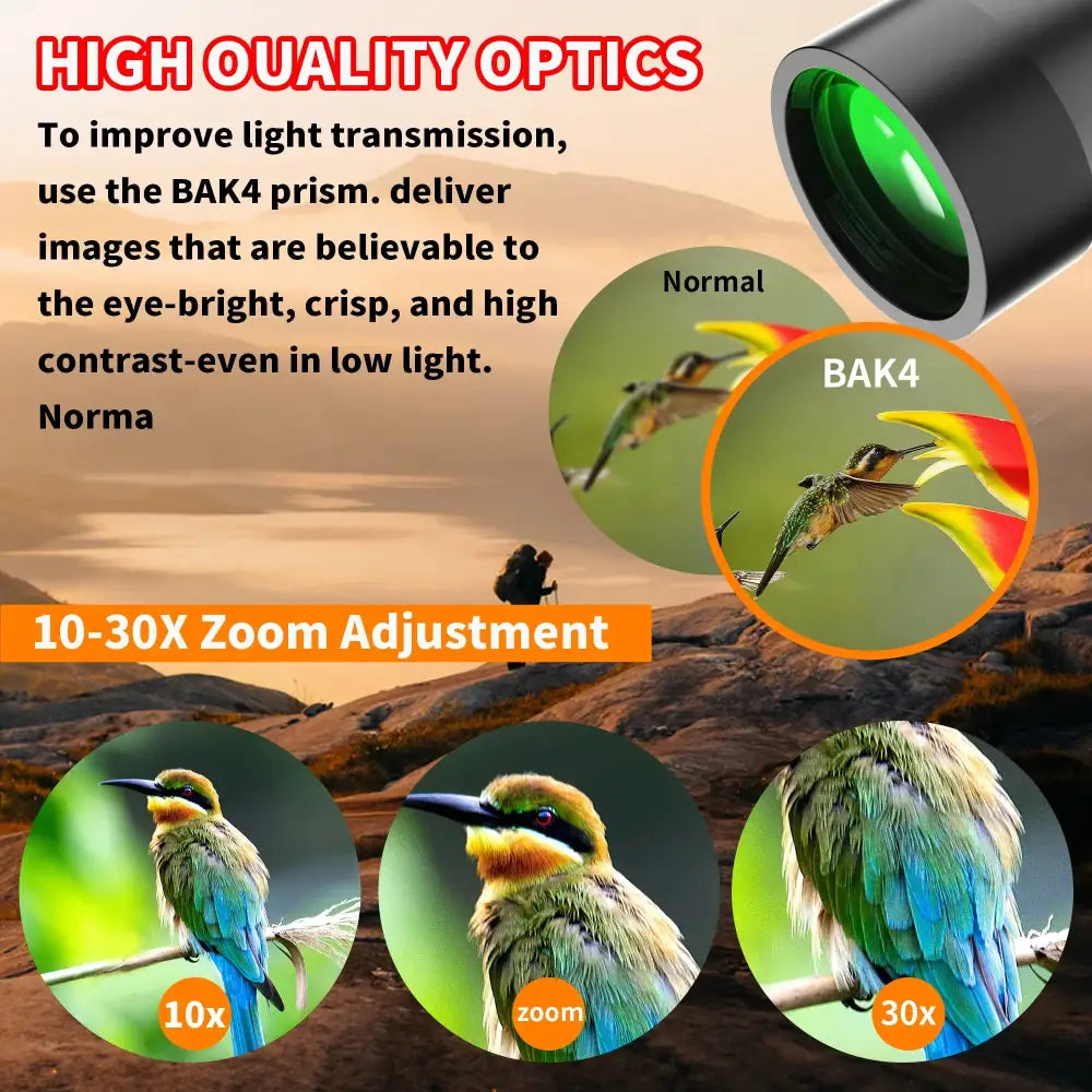 HD Binoculars With High Magnification