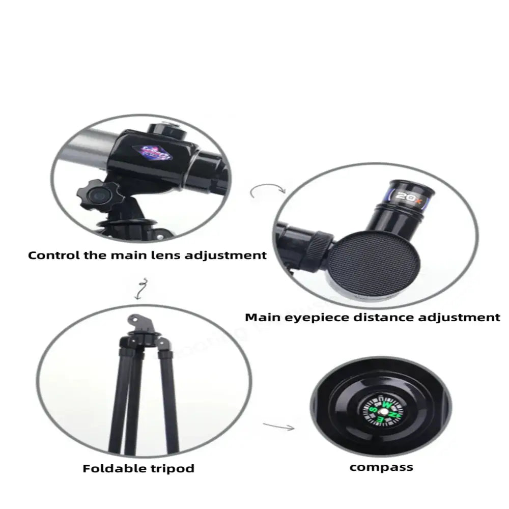 HD High-Magnification Telescope