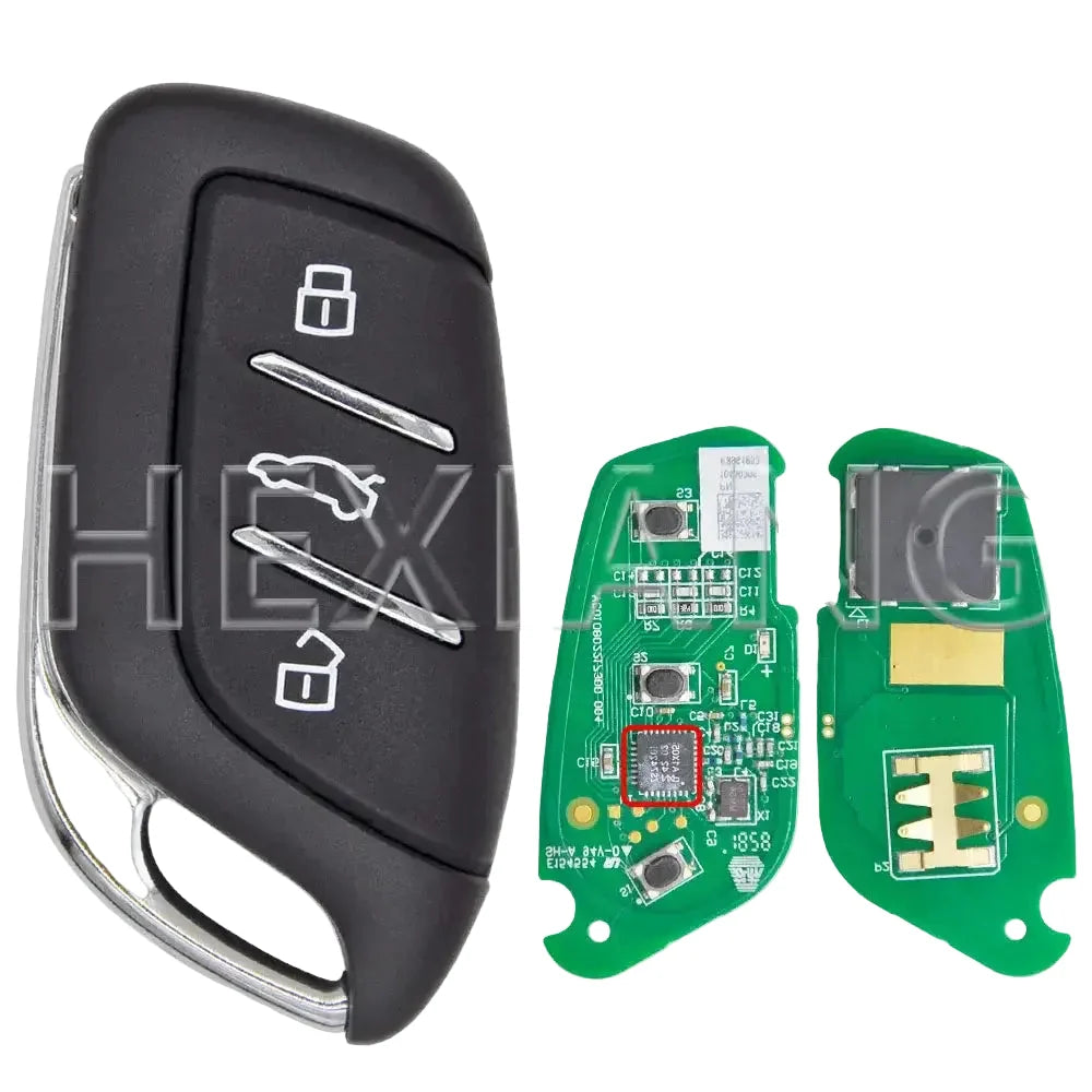 433MHz ID47 Proximity Smart Remote Key for MG ZS EV, HS, MG4, MG5 & MG6