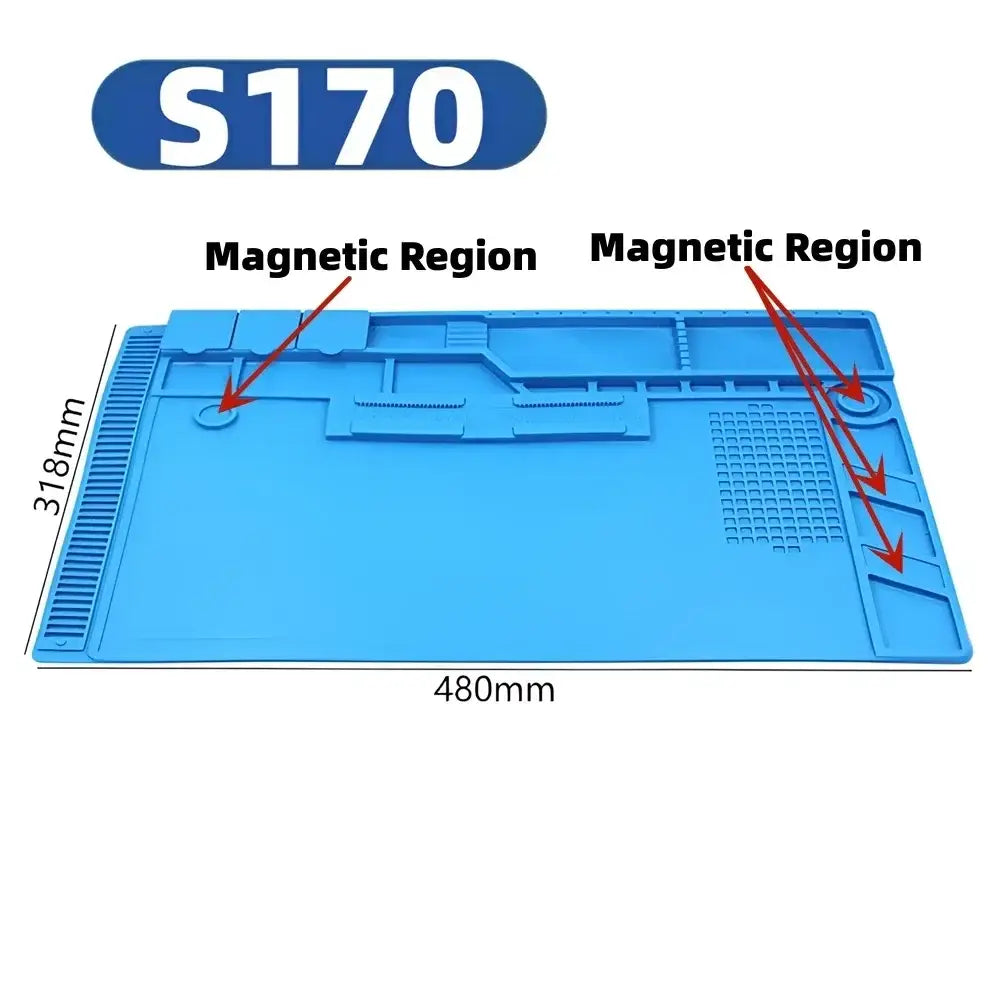 Heat-Resistant Silicone Repair Mat (ESD Safe) (different models available)
