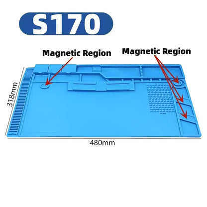 Heat-Resistant Silicone Repair Mat (ESD Safe) (different models available)