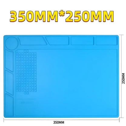 Heat-Resistant Silicone Repair Mat (ESD Safe) (different models available)