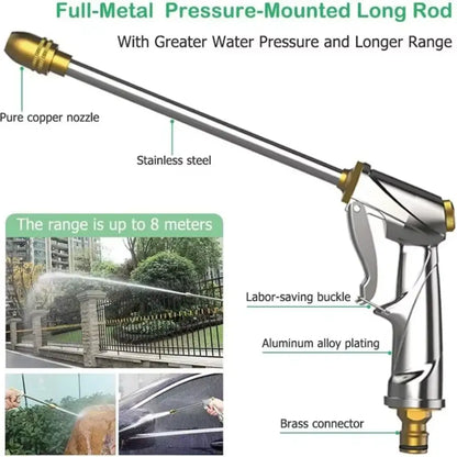 Heavy-Duty Brass Garden Sprayer with Adjustable Nozzle (2 types of models available)
