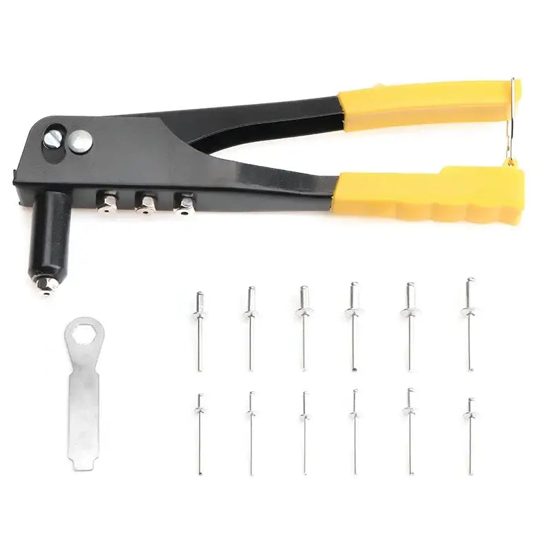 Pop Rivet Hand Puller Heavy Duty Rivet Puller Set – Pop Riveter & Assorted Rivets Kit - Buy ...