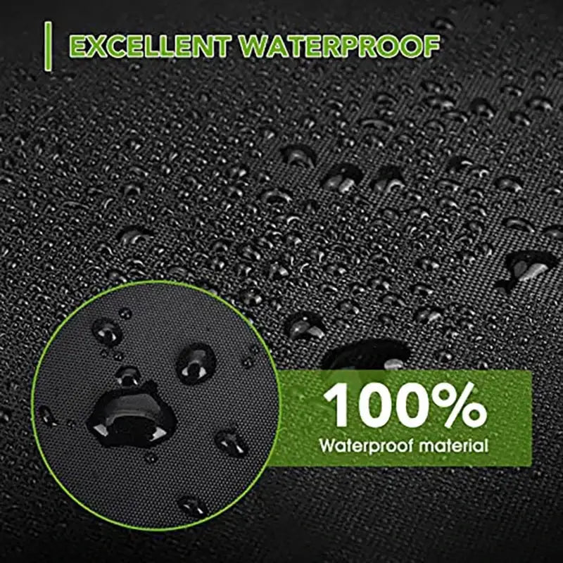Heavy-Duty Waterproof Patio Furniture Cover – Square Design (Black)